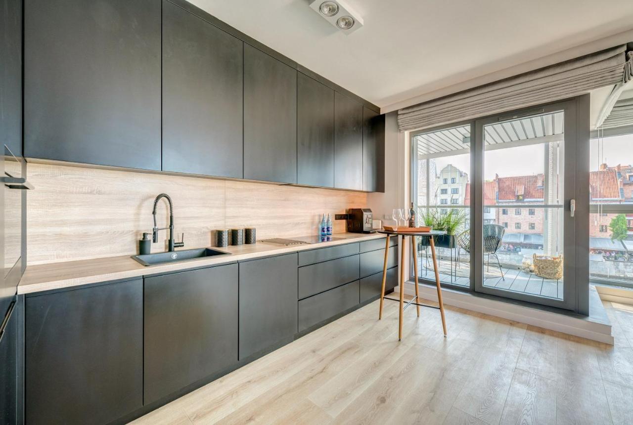 גדנסק The Black Crane Apartment מראה חיצוני תמונה
